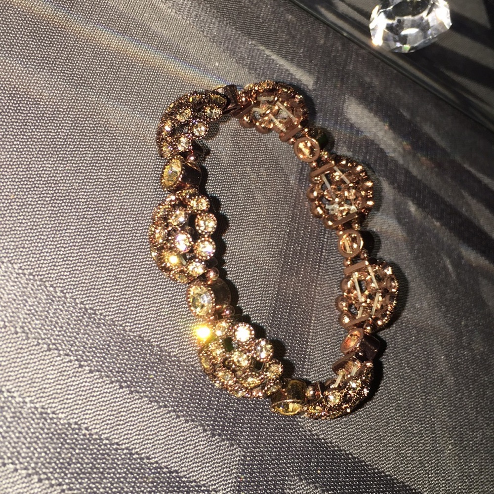 Brown Diamond Bracelet (Faux)